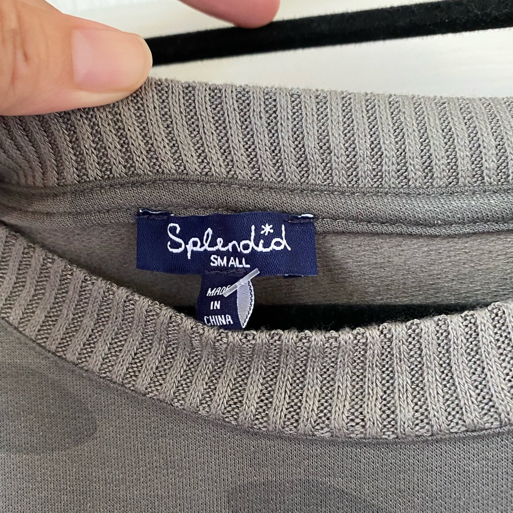 Splendid Camo Pullover Top - Picture 2 of 4